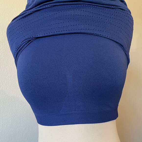 Athleta Derek Lam 1OC Union Seamless Tank Unstinkable Navy Blue, Size Medium - Picture 7 of 8